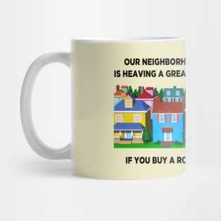 Neighborhood Roofing Business v2 Mug